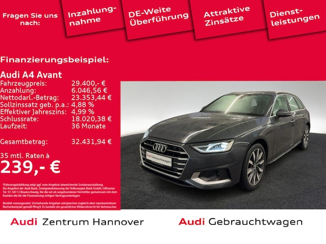 Audi A4 40 TDI Avant S-Tronic