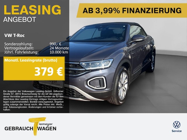 Volkswagen T-Roc 1.5 TSI Cabriolet Style