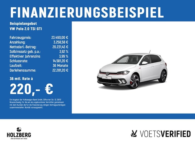 Volkswagen Polo 2.0 TSI GTI