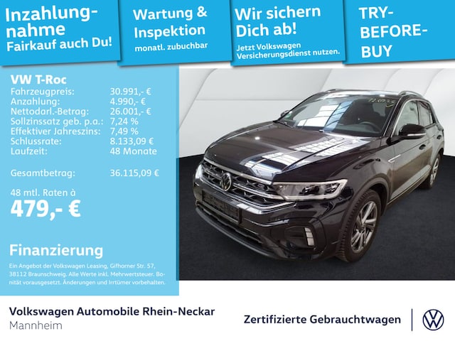 Volkswagen T-Roc 1.5 TSI DSG R-Line