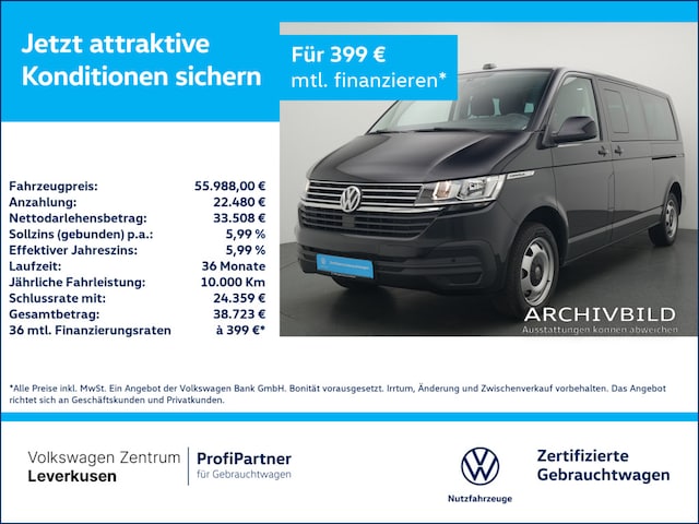 Volkswagen Caravelle Lang T6