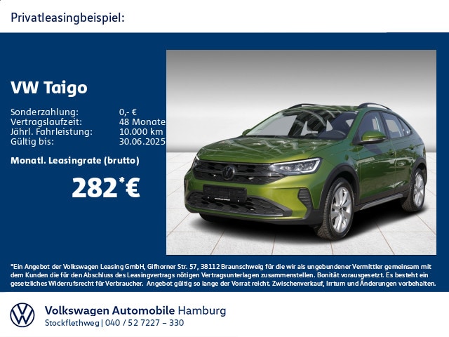 Volkswagen Taigo 1.0 TSI DSG Life