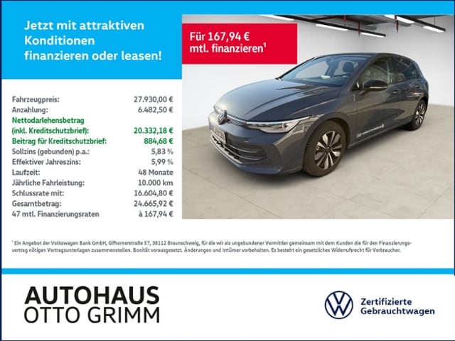 Volkswagen Golf 1.5 TSI Golf VIII