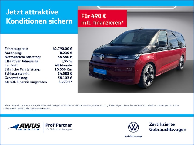 Volkswagen Multivan 2.0 TSI DSG Life T7