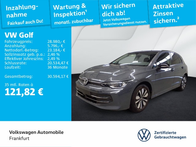 Volkswagen Golf 2.0 TDI DSG Golf VIII