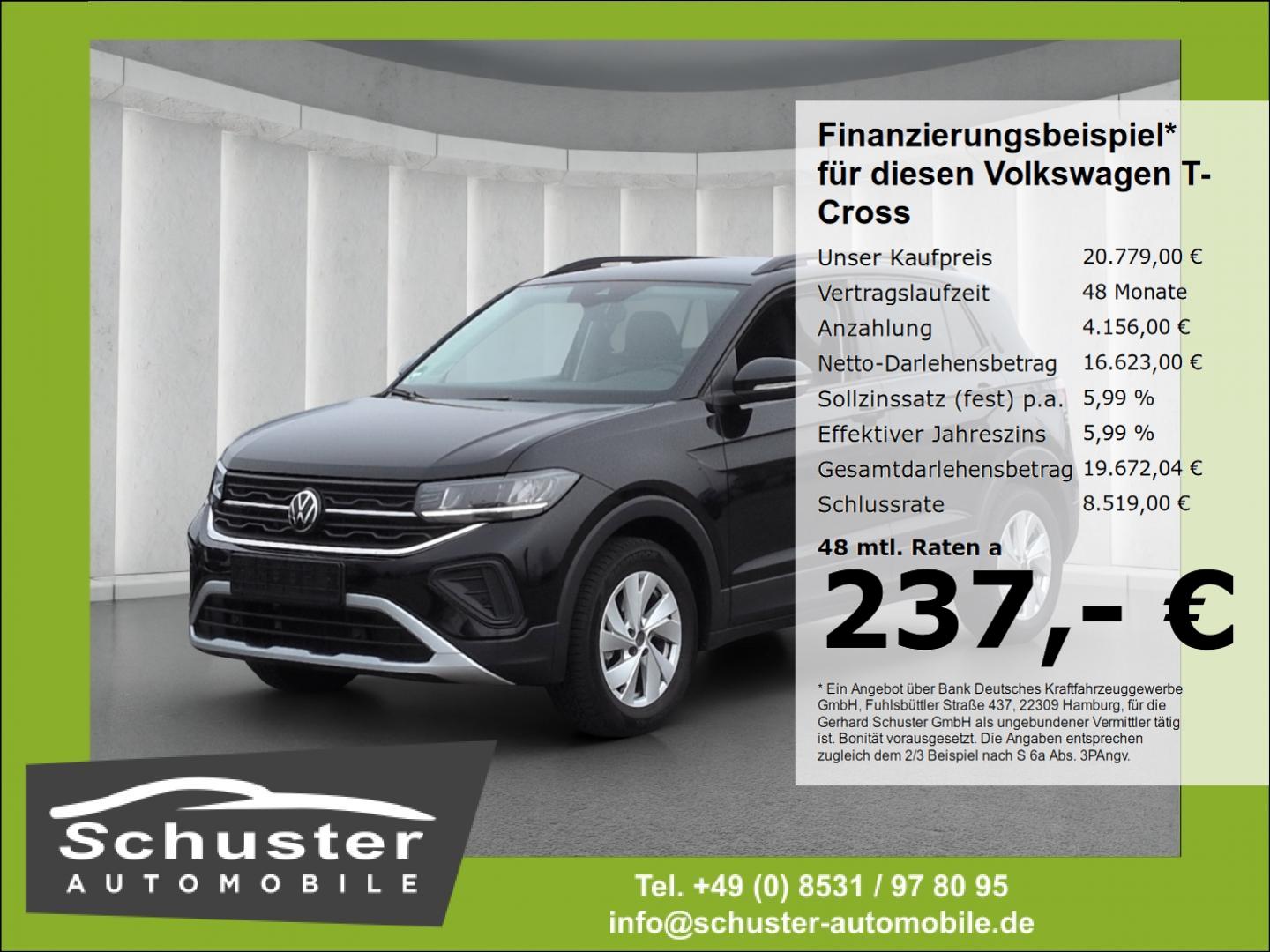 Volkswagen T-Cross 1.0 TSI Life