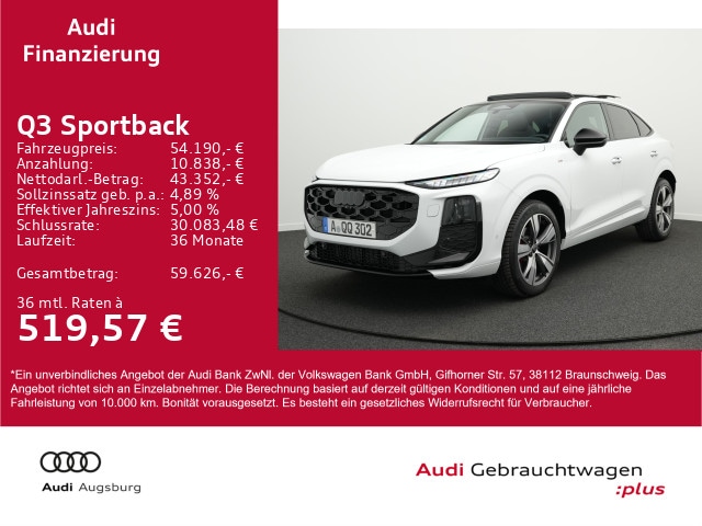 Audi Q3 S-Tronic Sportback