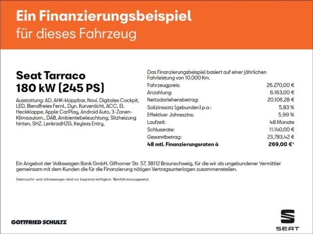 Seat Tarraco DSG e-Hybrid