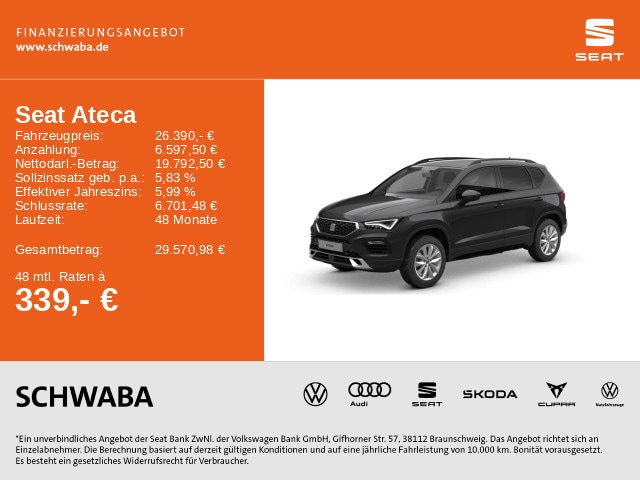 Seat Ateca 1.5 TSI DSG Style