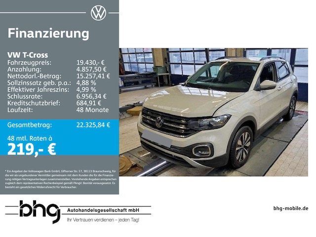 Volkswagen T-Cross 1.0 TSI DSG Move