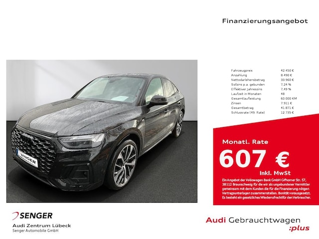 Audi Q5 40 TDI Quattro S-Tronic Sportback