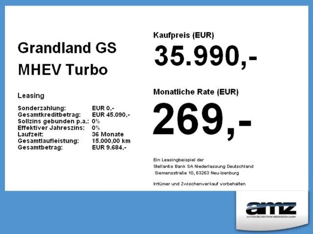 Opel Grandland X GS-Line Grand Sport