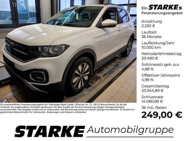 Volkswagen T-Cross 1.0 TSI DSG Move