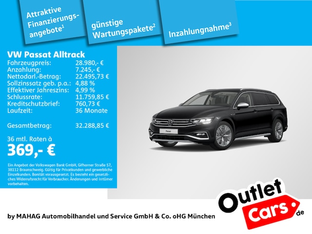 Volkswagen Passat 2.0 TDI AllTrack DSG Variant