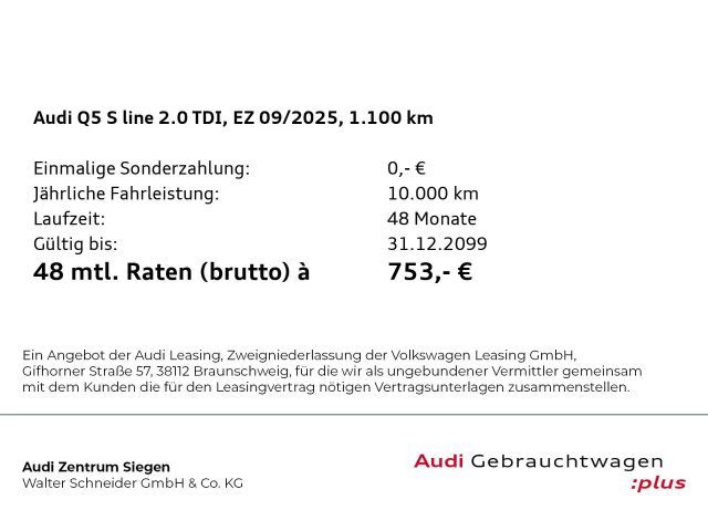 Audi Q5 2.0 TDI Quattro S-Line