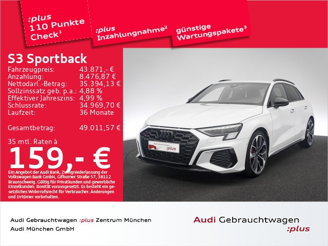 Audi S3 Quattro S-Tronic Sportback