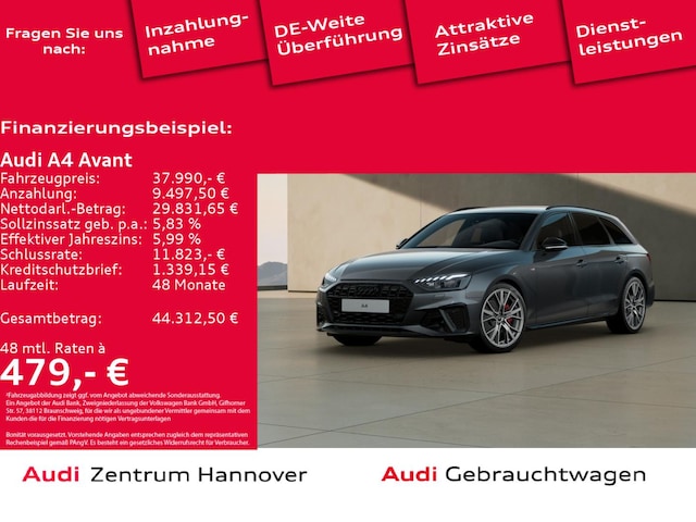 Audi A4 40 TFSI Avant S-Line S-Tronic