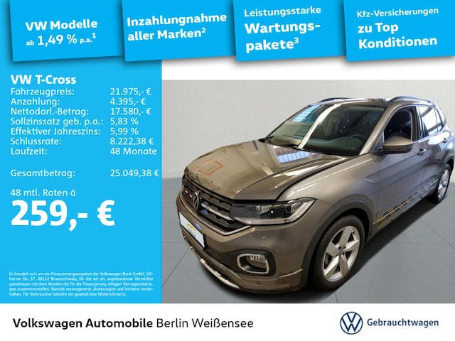 Volkswagen T-Cross 1.0 TSI DSG Life