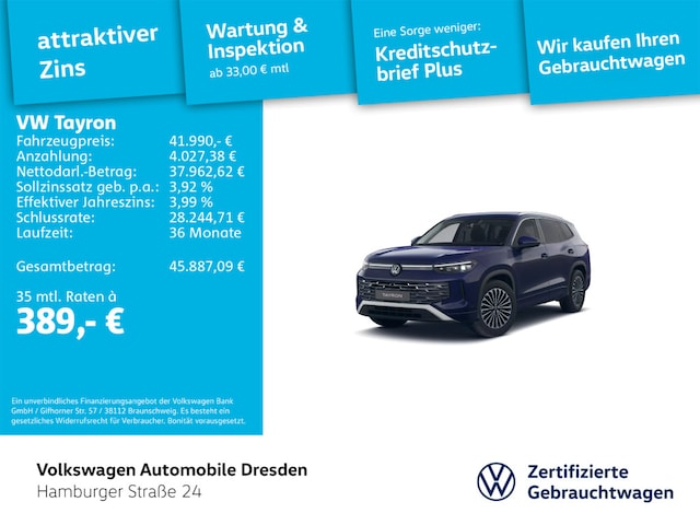 Volkswagen Tayron 1.5 TSI DSG Elegance Elegance