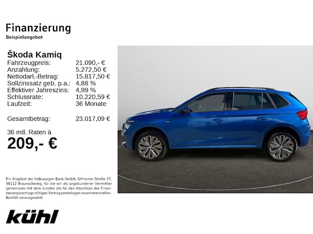 Skoda Kamiq 1.0 TSI Tour