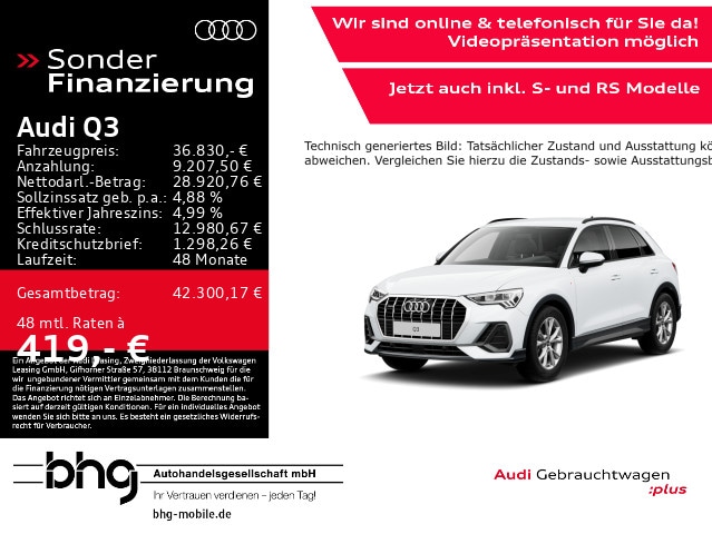 Audi Q3 40 TFSI Quattro S-Tronic