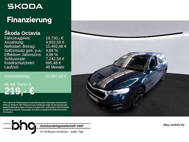 Skoda Octavia 1.0 TSI Clever Combi