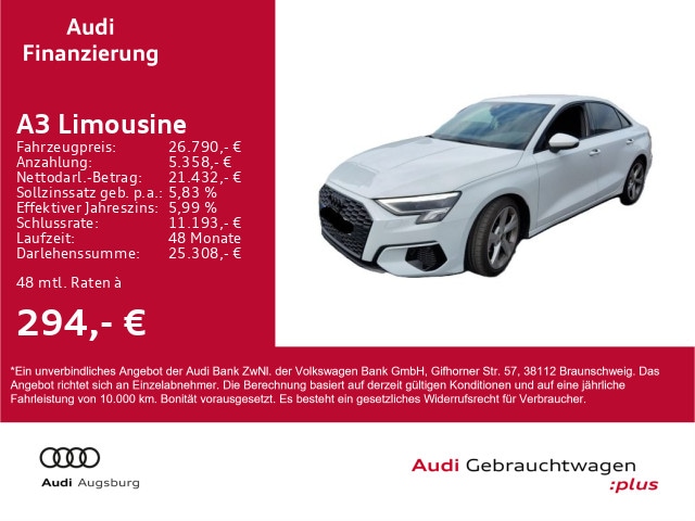 Audi A3 35 TDI S-Tronic Sedan