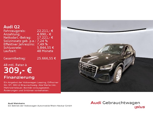Audi Q2 35 TFSI S-Tronic