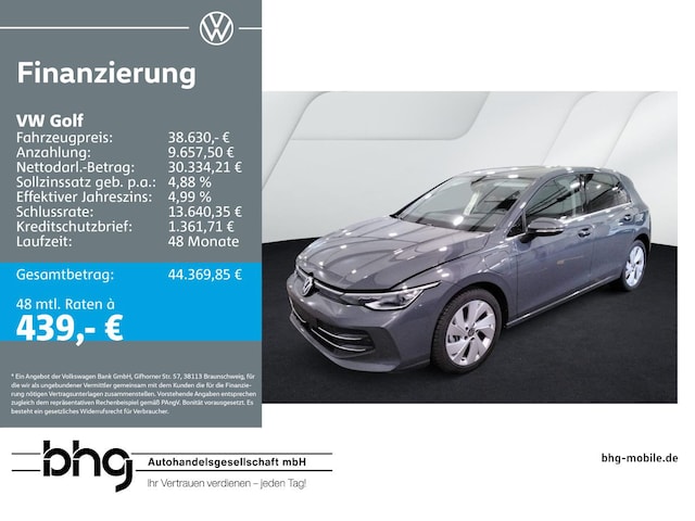 Volkswagen Golf DSG Style eHybrid