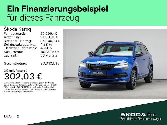 Skoda Karoq 1.5 TSI Sportline