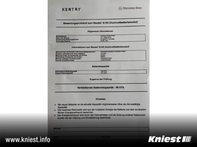 Mercedes-Benz EQA 250 Advanced Progressive