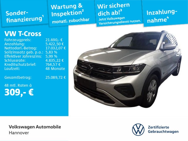 Volkswagen T-Cross 1.0 TSI Life