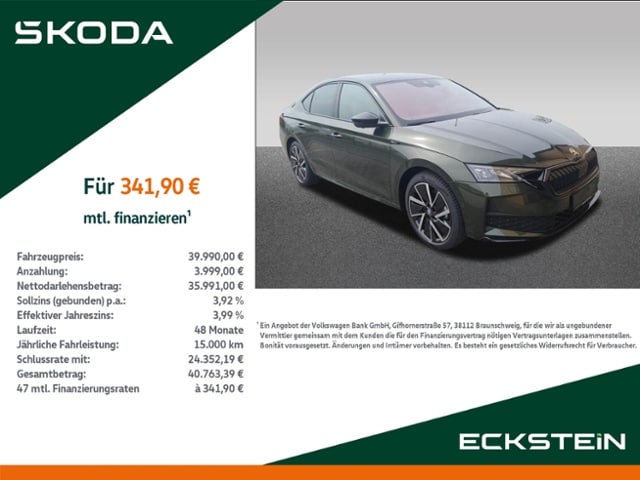 Skoda Octavia 1.5 TSI Sportline