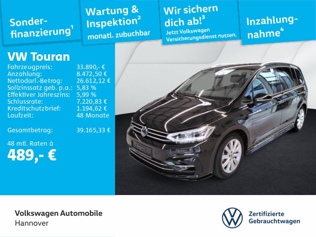 Volkswagen Touran 1.5 TSI DSG R-Line