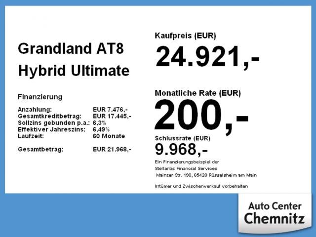 Opel Grandland X Hybrid Ultimate