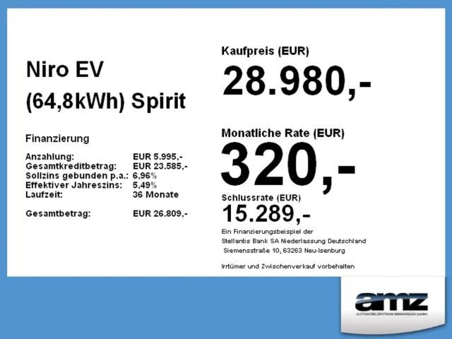 Kia Niro EV Spirit