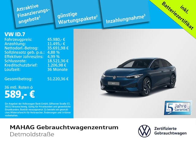 Volkswagen ID.7 IQ.Drive Pro