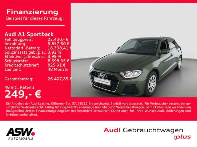 Audi A1 30 TFSI Sportback