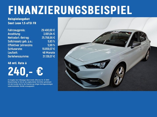 Seat Leon 1.5 eTSI FR-lijn