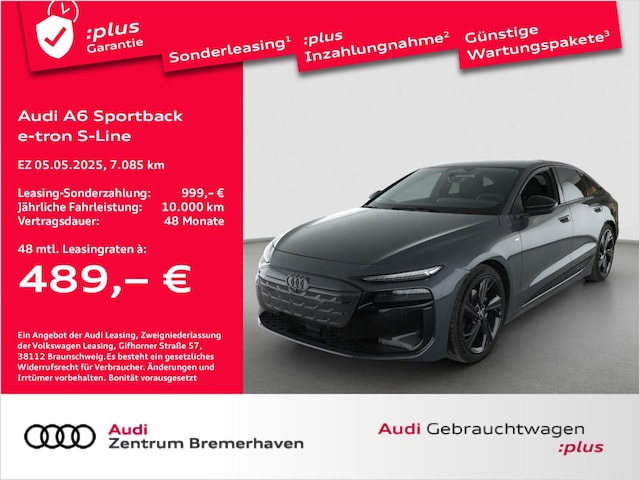 Audi A6 e-tron Sportback
