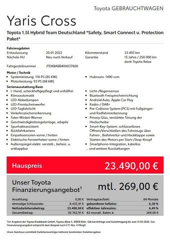 Toyota Yaris Cross 5-deurs Club