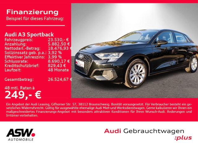 Audi A3 30 TFSI S-Tronic Sportback