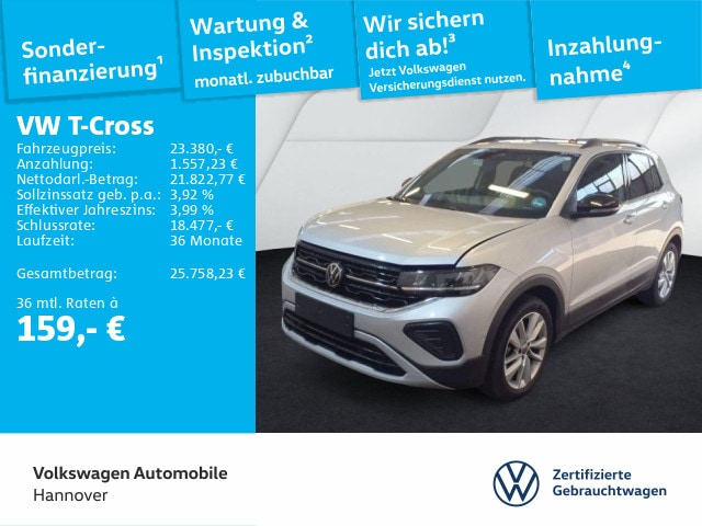 Volkswagen T-Cross 1.0 TSI DSG