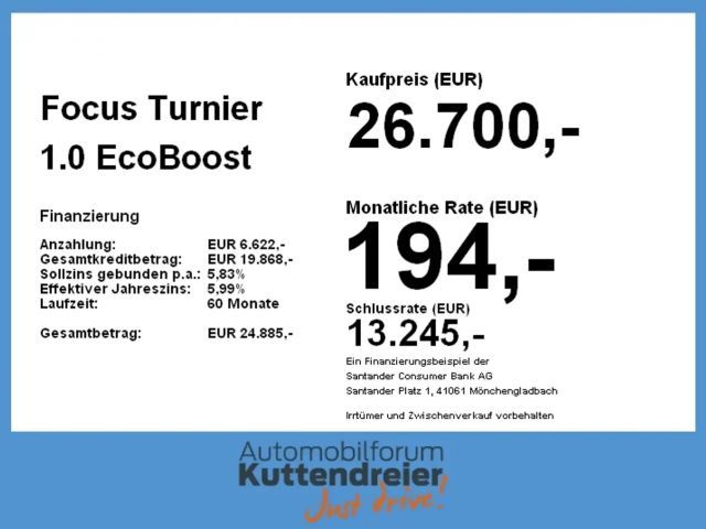 Ford Focus EcoBoost Wagon