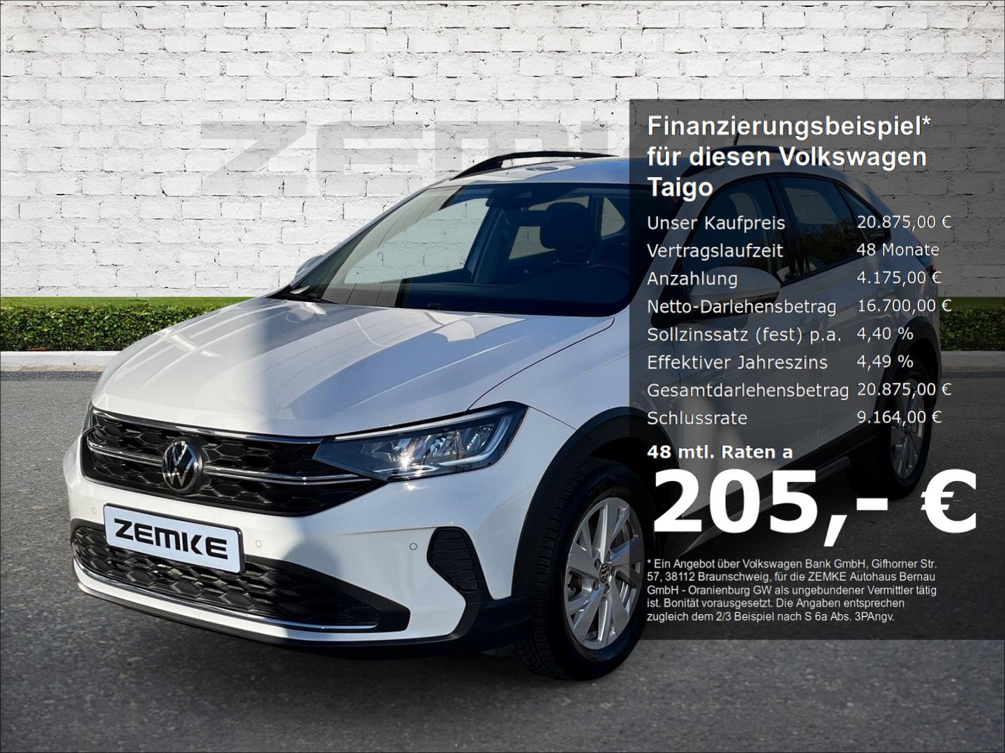 Volkswagen Taigo 1.0 TSI DSG Life