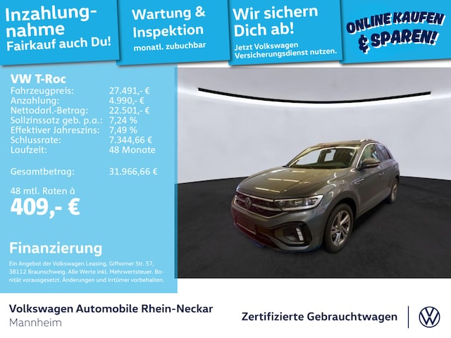 Volkswagen T-Roc 1.5 TSI DSG Plus R-Line
