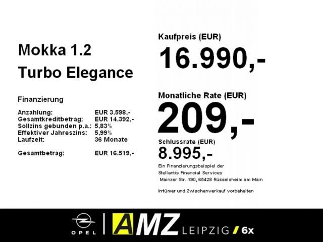Opel Mokka 1.2 Turbo Elegance Turbo