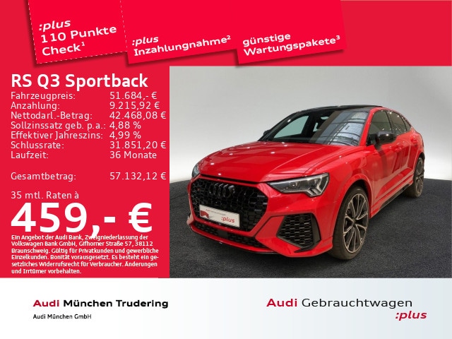 Audi RS Q3 Quattro S-Tronic Sportback