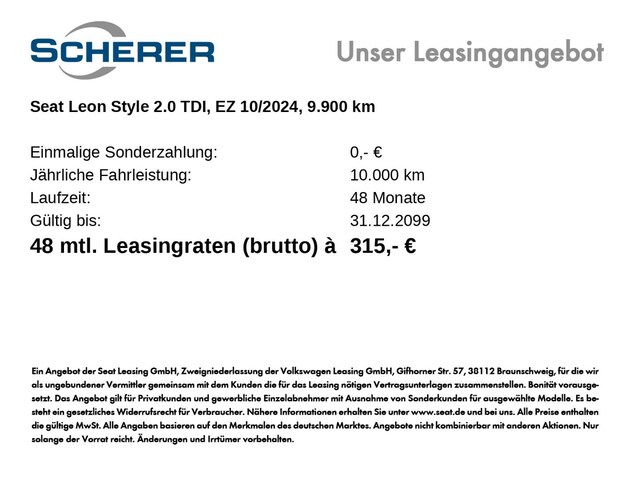 Seat Leon 2.0 TDI DSG Style