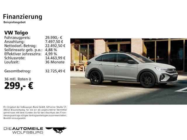 Volkswagen Taigo 1.0 TSI DSG R-Line